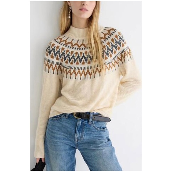 J. Crew Sweaters J Crew Fair Isle Sweater Size Small Poshmark